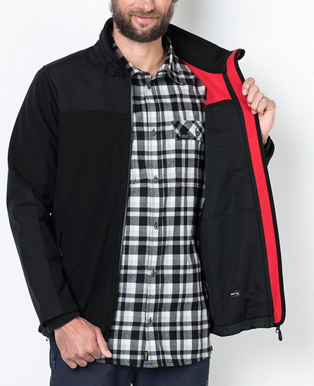 Куртка мужская Jack Wolfskin Blizzard Black - Фото 3 большая