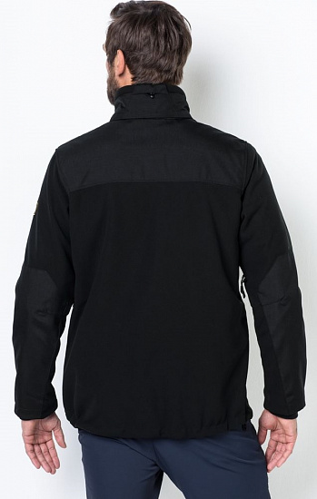 Куртка мужская Jack Wolfskin Blizzard Black - Фото 5 большая