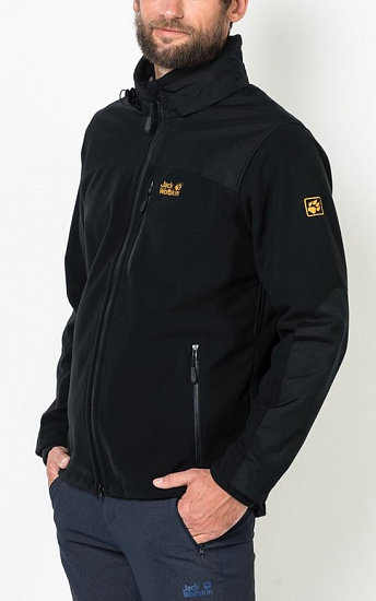 Куртка мужская Jack Wolfskin Blizzard Black - Фото 6 большая