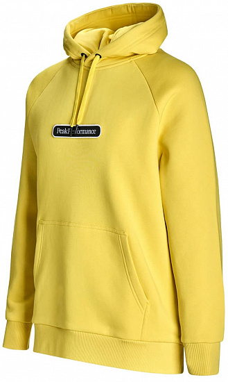 Толстовка мужская Peak Performance Seasonal Patch Hoody Citrine - Фото 2 большая