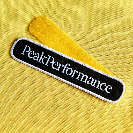 Толстовка мужская Peak Performance Seasonal Patch Hoody Citrine - Фото 6 большая