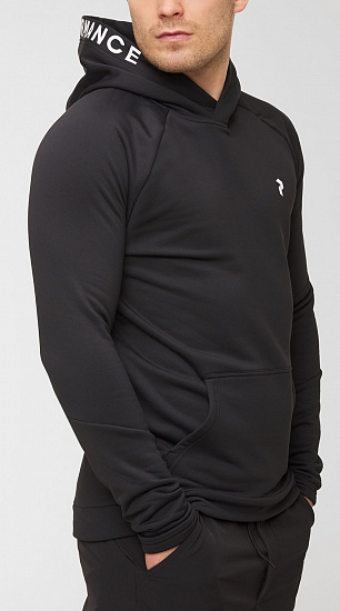 Толстовка мужская Peak Performance Rider Hoody Black - Фото 4 большая