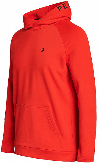 Толстовка мужская Peak Performance Rider Hoody Racing Red - Фото 3 большая