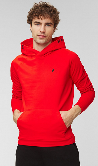 Толстовка мужская Peak Performance Rider Hoody Racing Red - Фото 6 большая