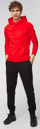 Толстовка мужская Peak Performance Rider Hoody Racing Red - Фото 9 большая