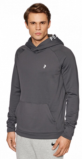 Толстовка мужская Peak Performance Rider Hoody Motion Grey - Фото 2 большая