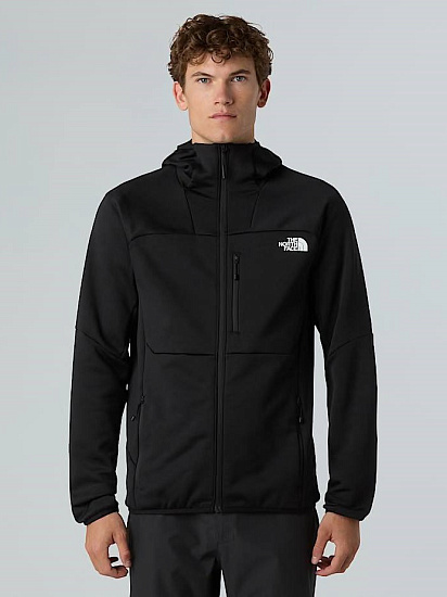 Куртка мужская The North Face Meteora Full Zip Fleece Tnf Black - Фото 3 большая