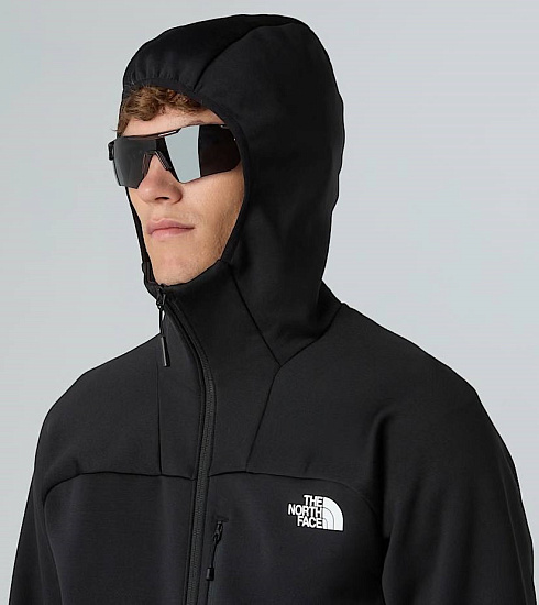 Куртка мужская The North Face Meteora Full Zip Fleece Tnf Black - Фото 4 большая
