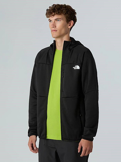 Куртка мужская The North Face Meteora Full Zip Fleece Tnf Black - Фото 6 большая