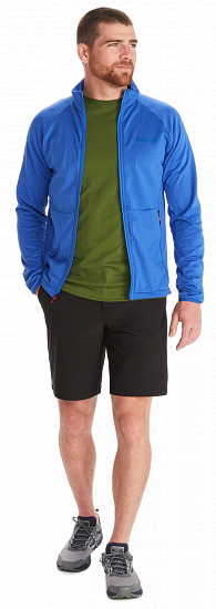 Куртка мужская Marmot Leconte Trail Blue - Фото 3 большая