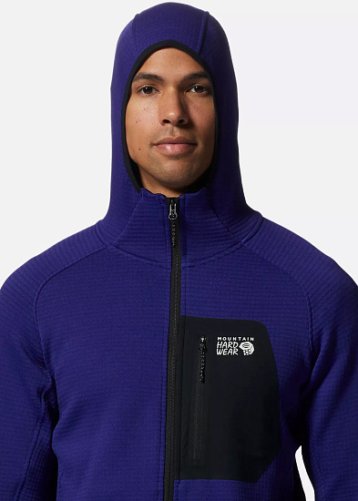 Куртка мужская Mountain Hardwear Power Grid Синий - Фото 6 большая
