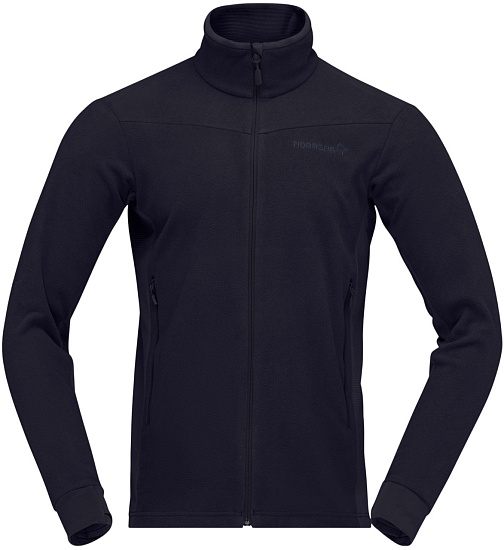 Куртка мужская Norrona Falketind Warm2 Caviar Black - Фото 1 большая