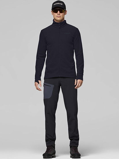 Куртка мужская Norrona Falketind Warm2 Caviar Black - Фото 4 большая