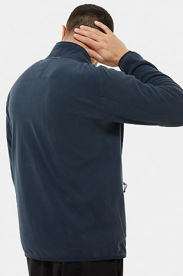 Куртка мужская The North Face 100 Glacier Full Zip Urban Navy - Фото 4 большая