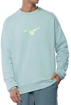 Свитшот мужской Mizuno Athletics RB Crew Cloud Blue