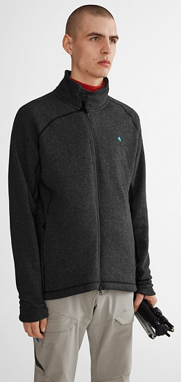 Куртка мужская Klattermusen Balder Zip Charcoal - Фото 4 большая
