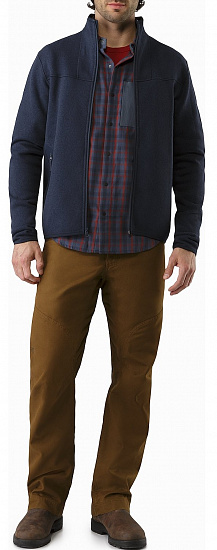 Куртка мужская Arcteryx Covert Cardigan Kingfisher - Фото 5 большая