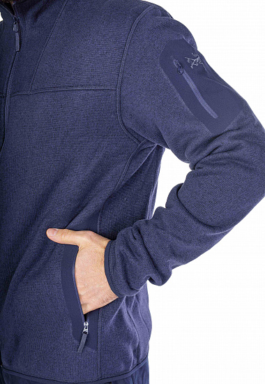 Куртка мужская Arcteryx Covert Cardigan Kingfisher - Фото 10 большая