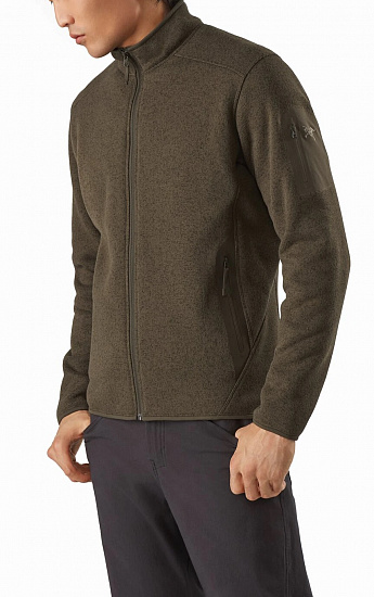 Куртка мужская Arcteryx Covert Cardigan Dracaena Heather - Фото 2 большая