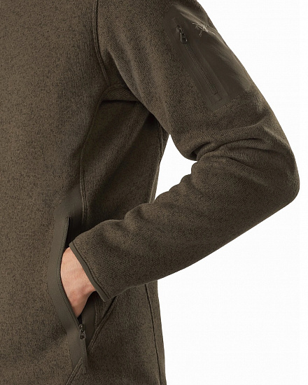Куртка мужская Arcteryx Covert Cardigan Dracaena Heather - Фото 4 большая