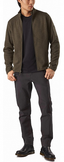 Куртка мужская Arcteryx Covert Cardigan Dracaena Heather - Фото 7 большая
