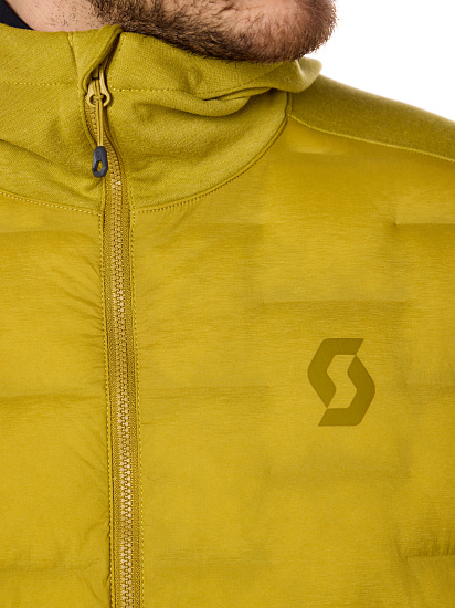Куртка мужская Scott Defined Warm Hybrid Savanna Green - Фото 8 большая