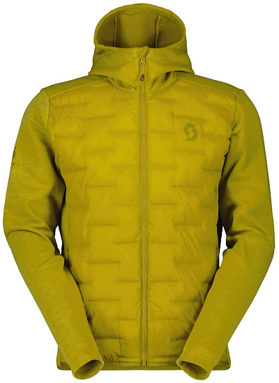 Куртка мужская Scott Defined Warm Hybrid Savanna Green - Фото 2 большая