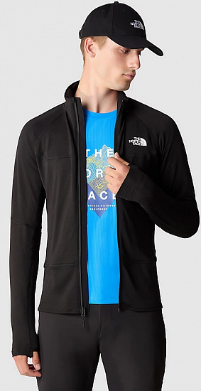 Куртка мужская The North Face Bolt Polartec Tnf Black - Фото 11 большая