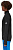 Куртка мужская Mammut Taiss Light ML Black - Фото 3 малая