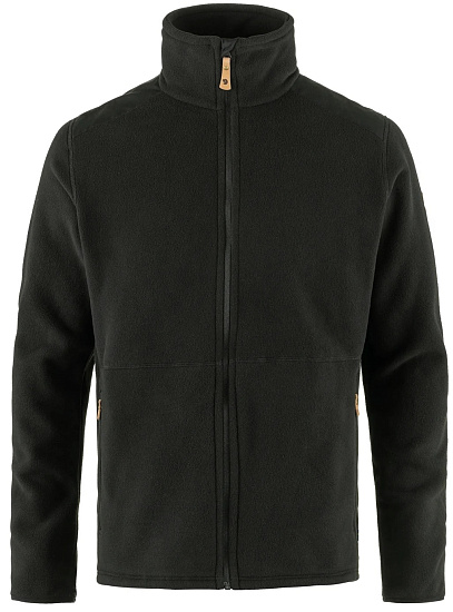 Куртка мужская Fjallraven Sten Fleece Black - Фото 9 большая