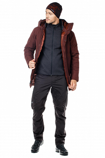 Куртка мужская Arcteryx Covert Cardigan Black Heather - Фото 2 большая