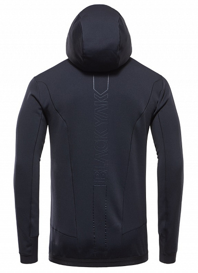 Куртка мужская Black Yak Hooded Silhouette Fleece (WV) Black - Фото 2 большая