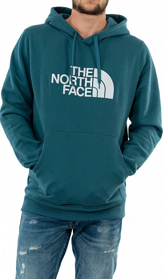 Толстовка мужская The North Face Drew Peak Pullover Hoodie Mallard Blue/Tnf White - Фото 2 большая