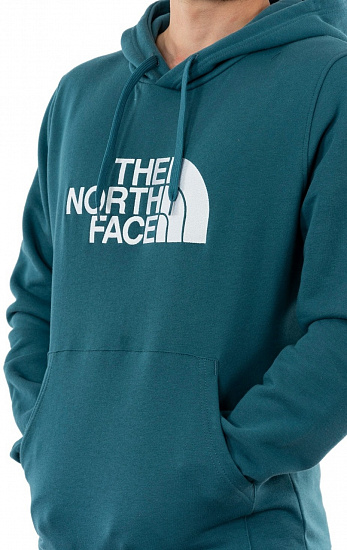 Толстовка мужская The North Face Drew Peak Pullover Hoodie Mallard Blue/Tnf White - Фото 3 большая