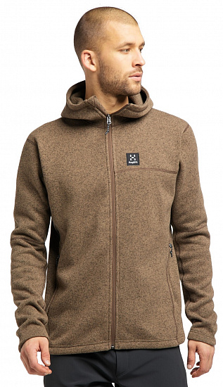 Куртка мужская Haglofs Swook Hood Teak Brown - Фото 3 большая