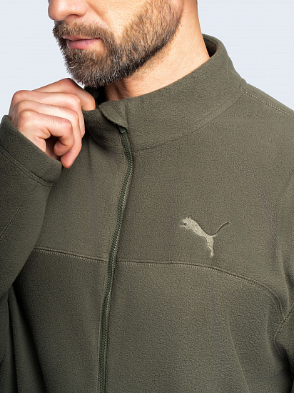 Куртка мужская Puma Winter Tech Dark Olive - Фото 6 большая