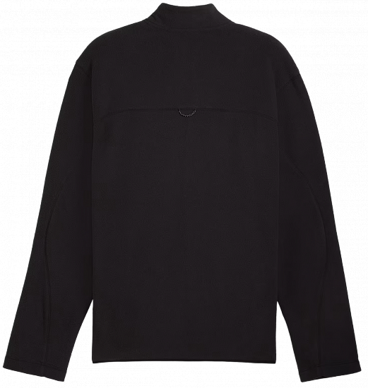 Куртка мужская Puma Winter Tech 1/4 Zip Black - Фото 6 большая