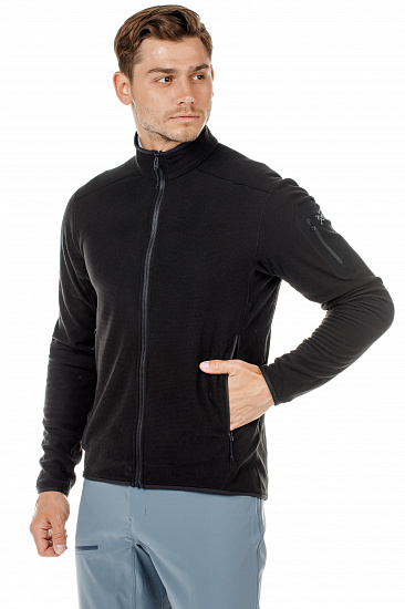 Куртка мужская Arcteryx Delta LT Black - Фото 3 большая