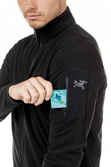 Куртка мужская Arcteryx Delta LT Black - Фото 5 большая