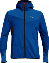 Куртка мужская Salewa Agner Hybrid Hooded Electric Melange