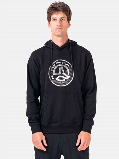 Толстовка мужская Ternua Brig Black - Фото 2 большая