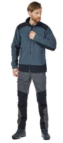 Куртка мужская Sivera Караган Порох/Черный - Фото 2 большая