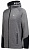Куртка мужская Peak Performance Rider Zip Hood Med Grey Melange/Black - Фото 3 малая