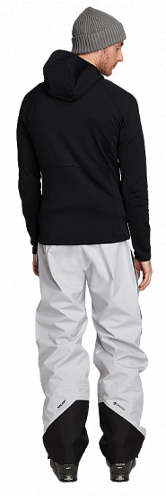 Куртка мужская Peak Performance Vertical Mid Zip Hood Black - Фото 9 большая