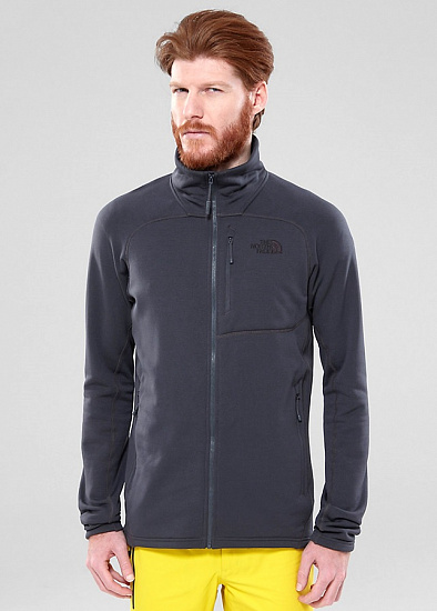 Куртка мужская The North Face Flux 2 Power Stretch Fleece Full Zip TNF Black - Фото 3 большая