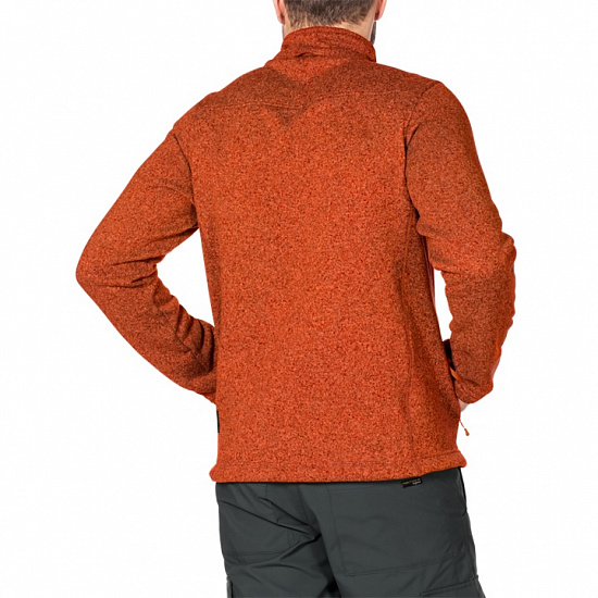 Куртка мужская Jack Wolfskin Caribou Track Dark Satsuma - Фото 3 большая