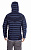 Куртка мужская Bergans Hollvin Wool Dk Navy/NightBlue Striped - Фото 8 малая