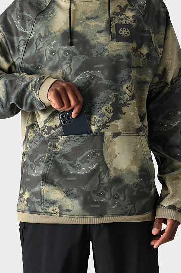 Худи мужское 686 Bonded Fleece Hoody Sage Hemisphere - Фото 2 большая
