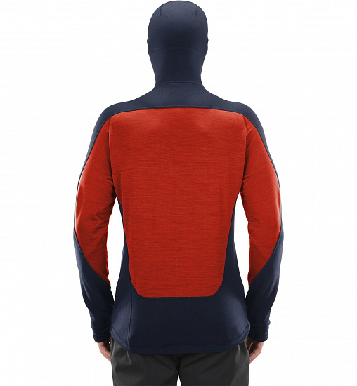 Куртка мужская Haglofs Serac Hood Tarn Blue/Habanero - Фото 5 большая