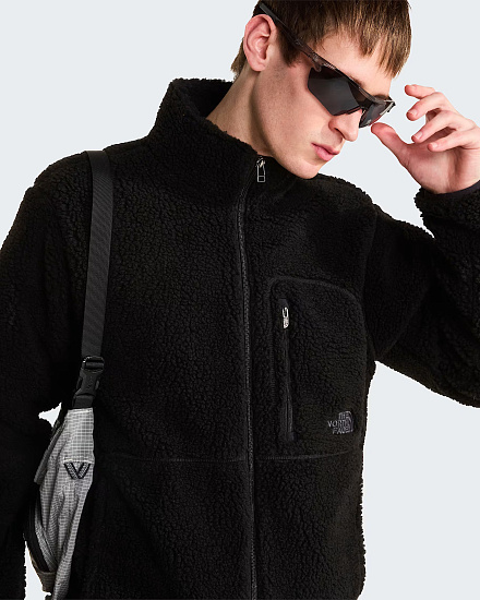 Куртка флисовая мужская The North Face Extreme Pile 2 FZ Tnf Black - Фото 11 большая